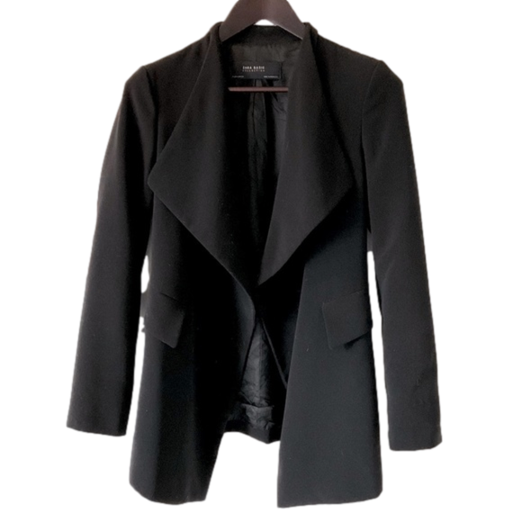 Zara Basics No Lapels Blazer - M - Picture 1 of 5